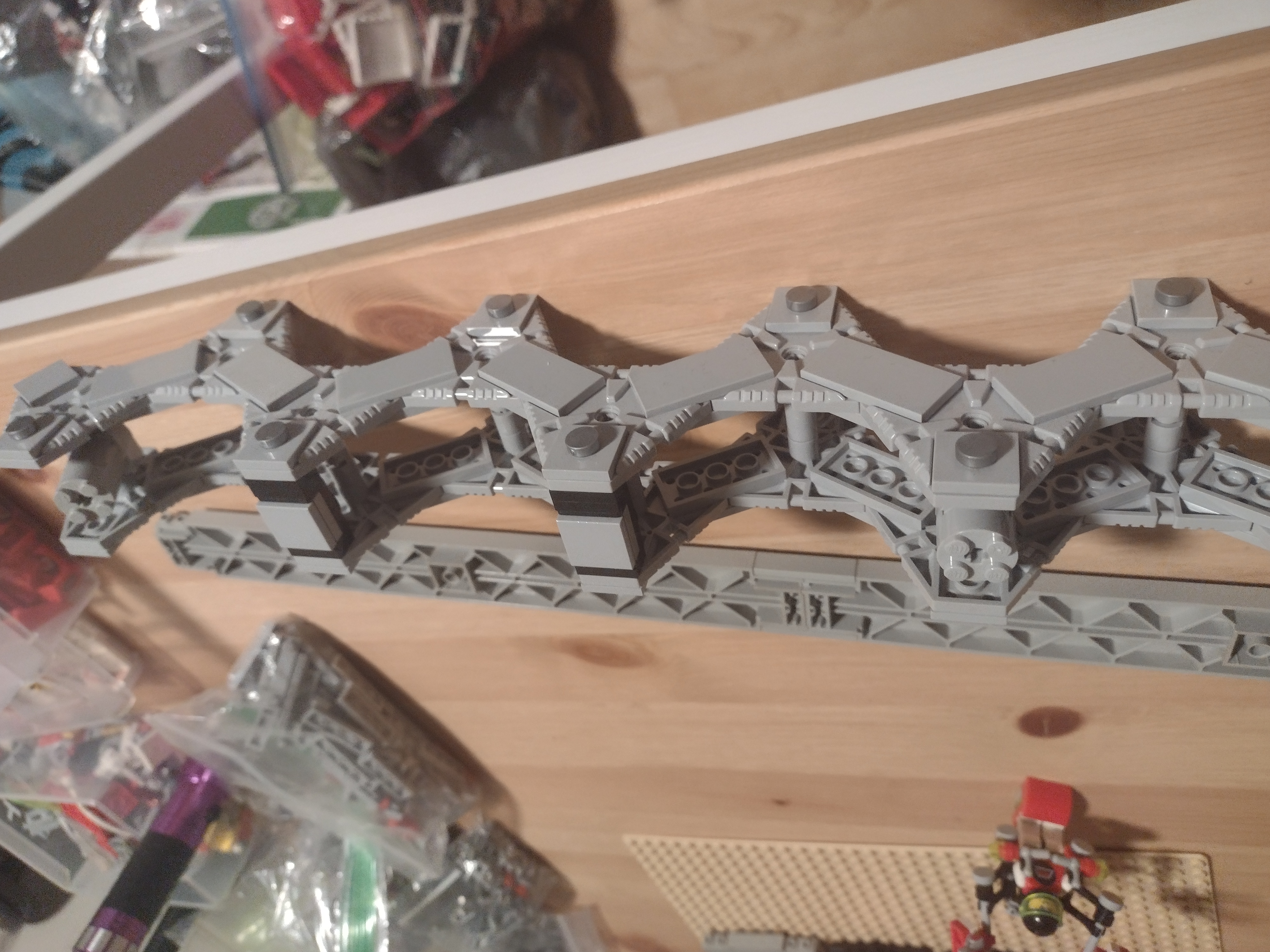 Monorail nexagon bridge detail