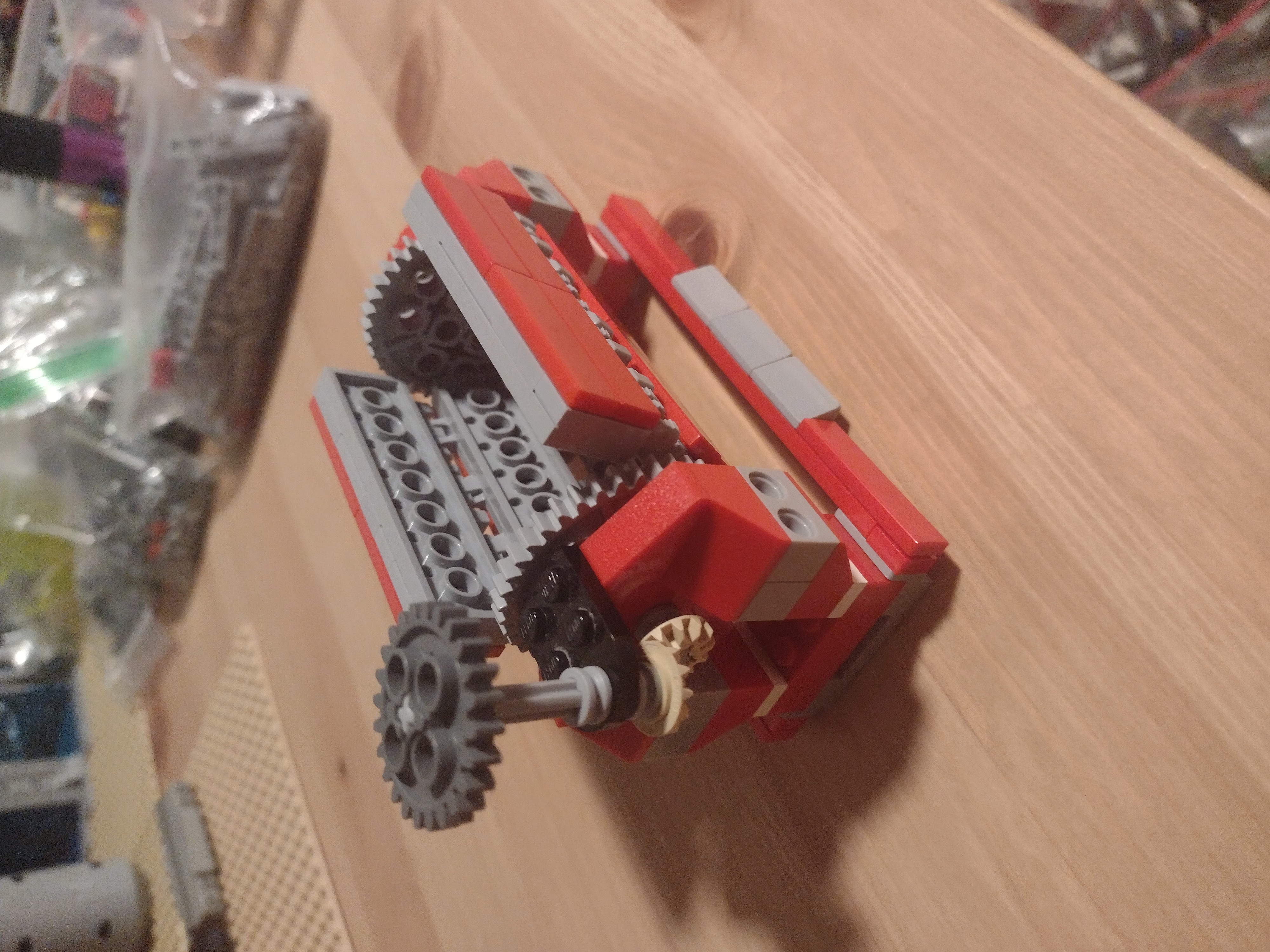 Monorail dump car second prototype