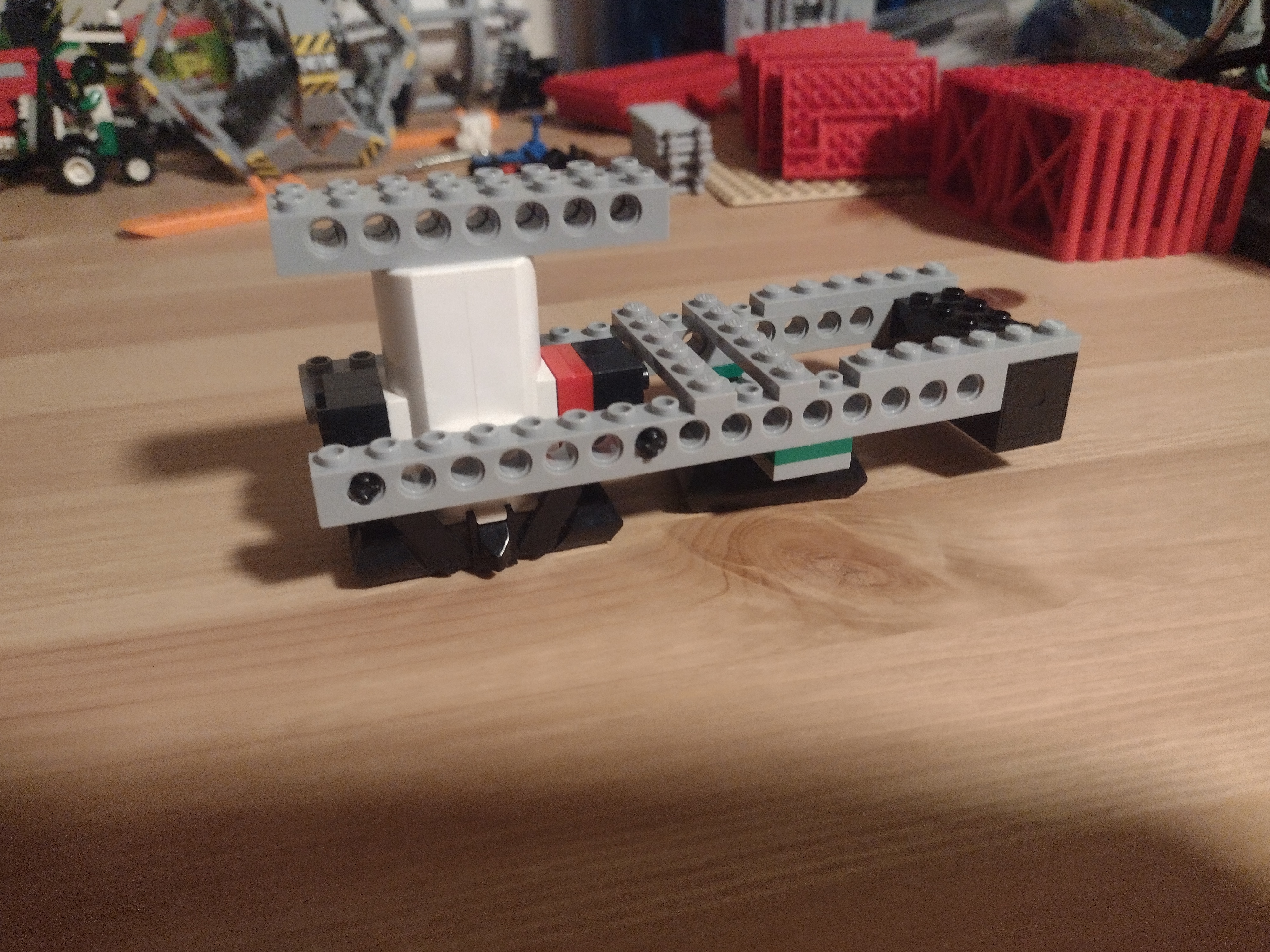 Monorail inclined plane train